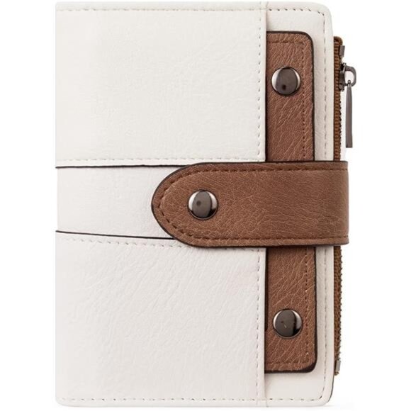 Small Womens Wallet Leather Bifold Slim Card Holder Organizer ID Window Purse - Picture 7 of 7